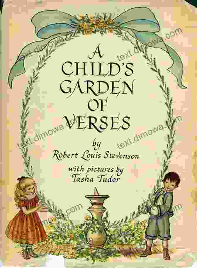 A Beautifully Illustrated Copy Of Robert Louis Stevenson's Classic Poetry Collection, Child Garden Of Verses A Child S Garden Of Verses: Classic Illustrations