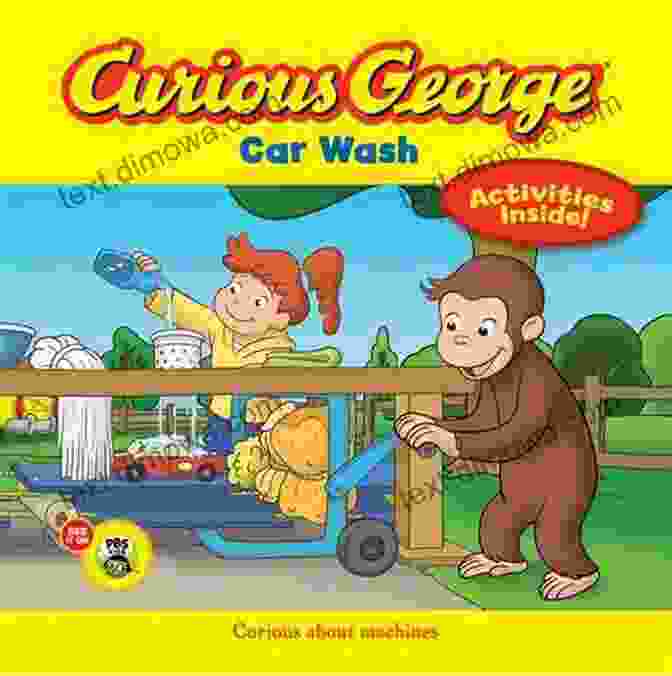 Curious George Car Wash Cgtv Illustration Curious George Car Wash (CGTV)