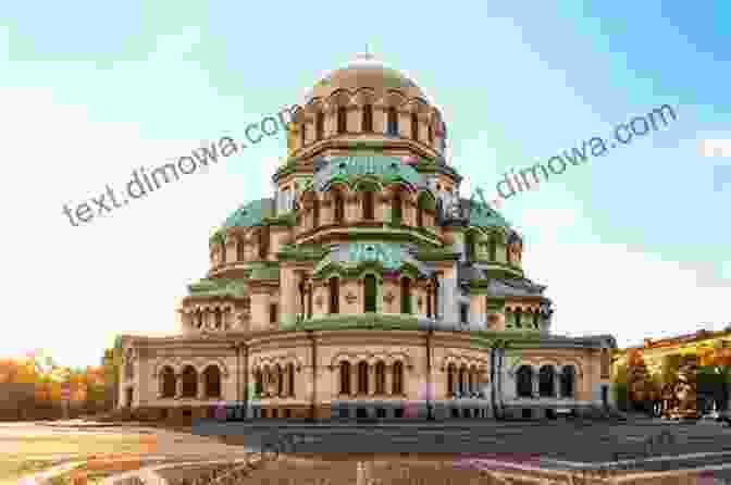 Mishi And Mashi Standing In Awe Of The Majestic Alexander Nevsky Cathedral In Sofia Mishi And Mashi Go To Bulgaria : Mishi And Mashi Visit Europe