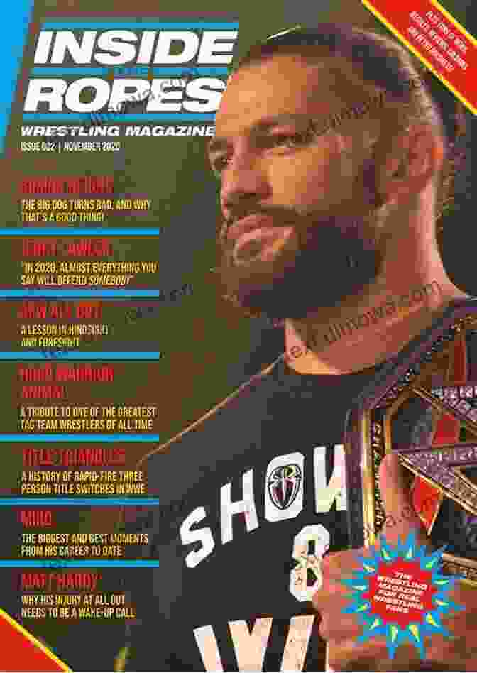 Stunning Wrestling Photography Featured In Inside The Ropes Magazine Issue Inside The Ropes Magazine: Issue 7