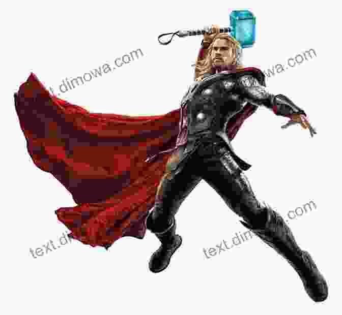 Thor Wielding His Hammer In Front Of A Swirling Vortex Thor: The Dark World (Marvel Storybook (eBook))