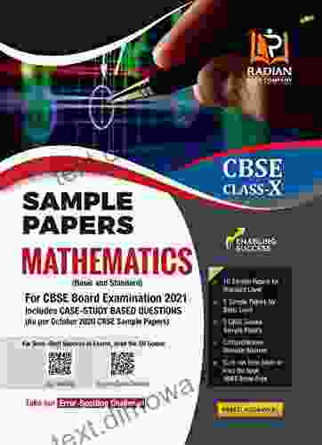 Sample Paper Class 10 2024 CBSE Maths From The House Of RS Aggarwal CBSE Sample Question Papers + Question Banks