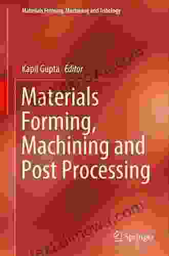 Materials Forming Machining And Post Processing (Materials Forming Machining And Tribology)