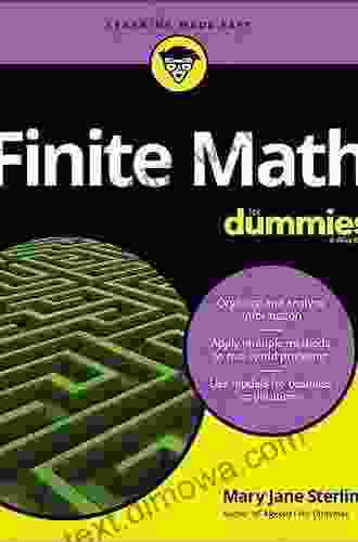 Finite Math For Dummies Mary Jane Sterling